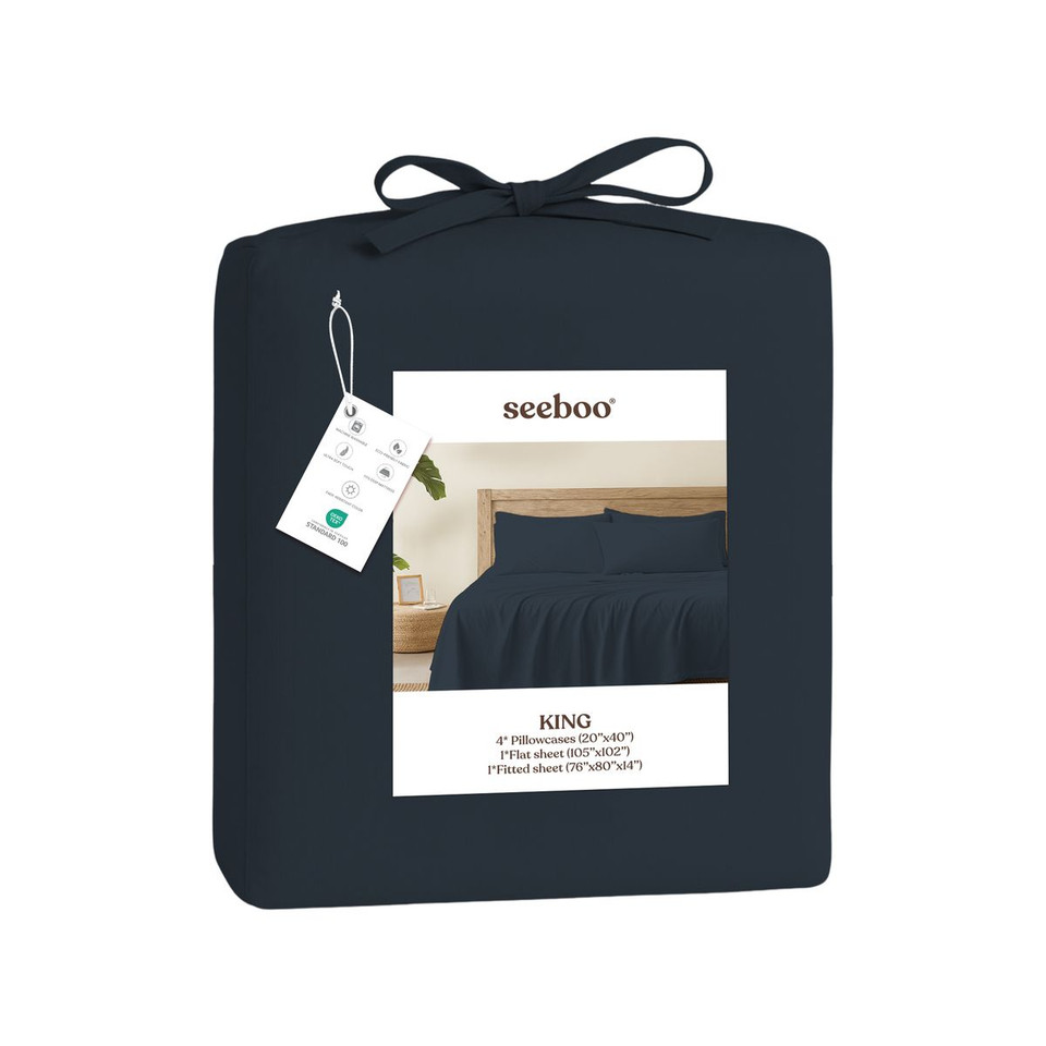 Lightweight Microfiber Bed Sheet (6-Piece Set) product image