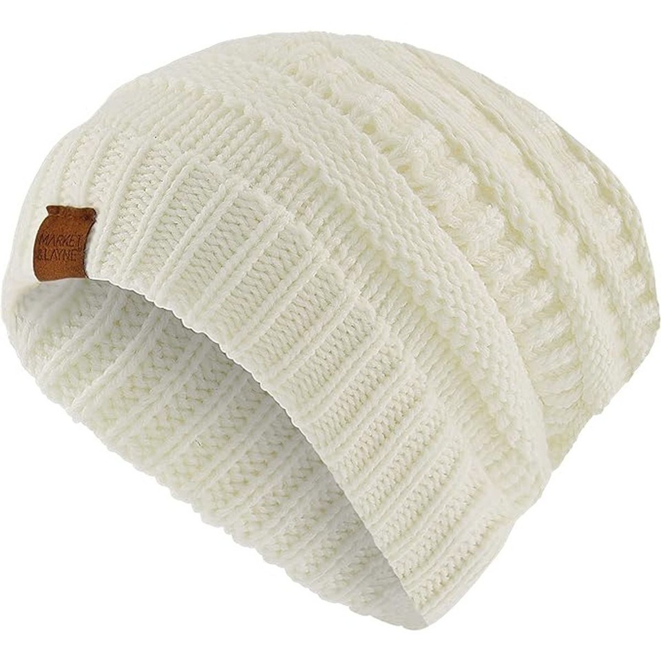 Market & Layne Thick Chunky Knit Beanies (3-Pack) product image