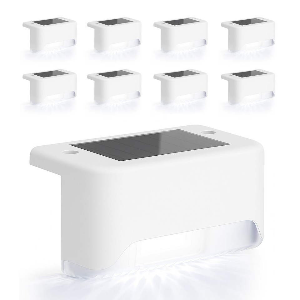 Solar LED Deck & Step Lights (8-Pack) product image
