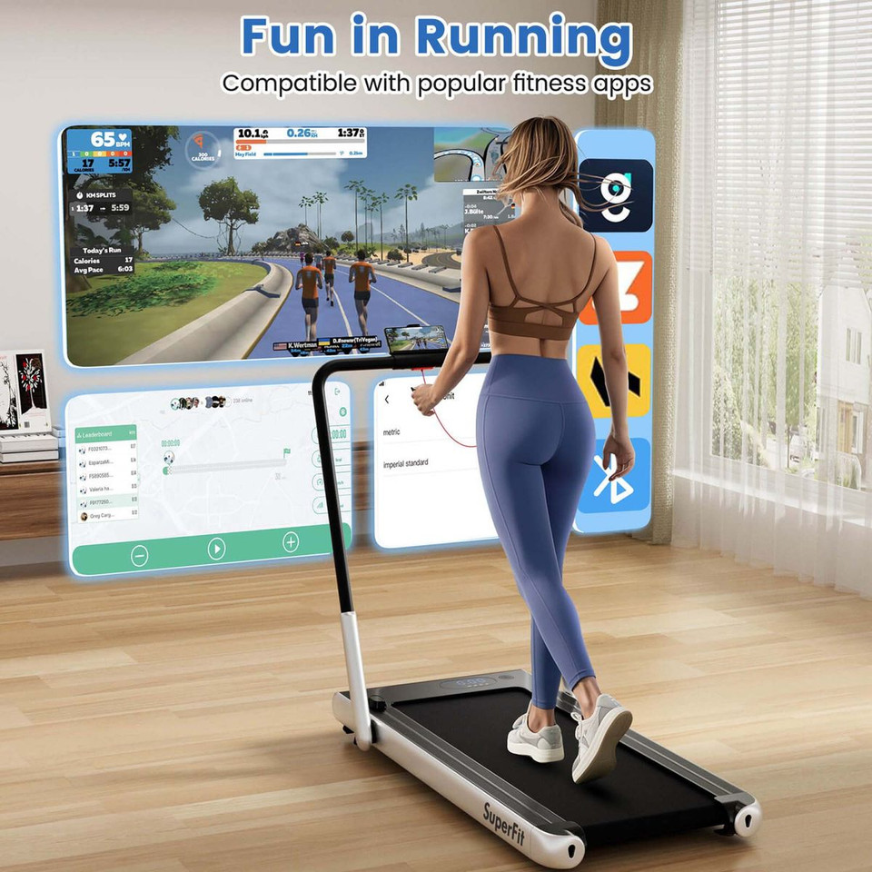 Superfit 3-in-1 Folding Treadmill with Remote Control product image