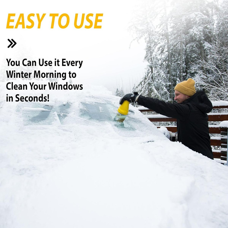 Zone Tech Electric Snow And Ice Scraper product image