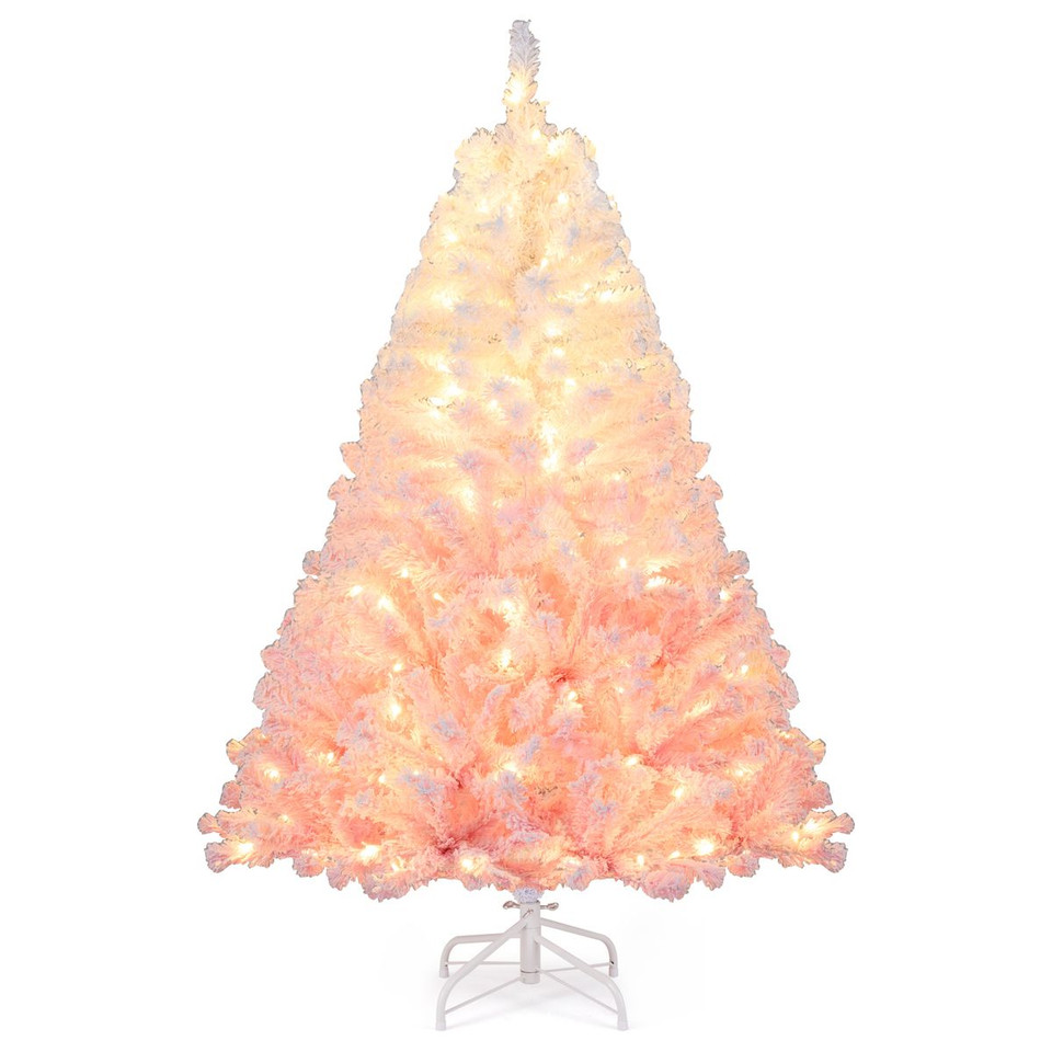 Artificial Christmas Tree with Warm White LED Lights and 8 Lighting Modes product image