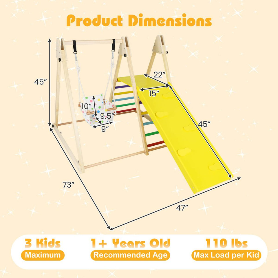 4-in-1 Indoor Jungle Gym  product image