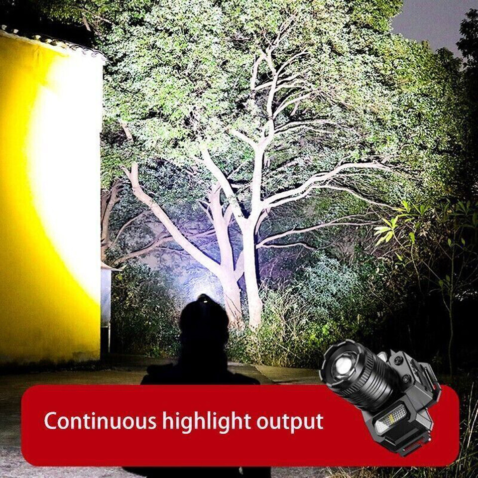 Motion Sensor High Power Rechargeable Headlamp (2-Pack) product image