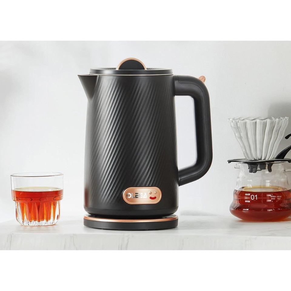 OLEGA 1500W 1.8L Stainless Steel Electric Kettle  product image