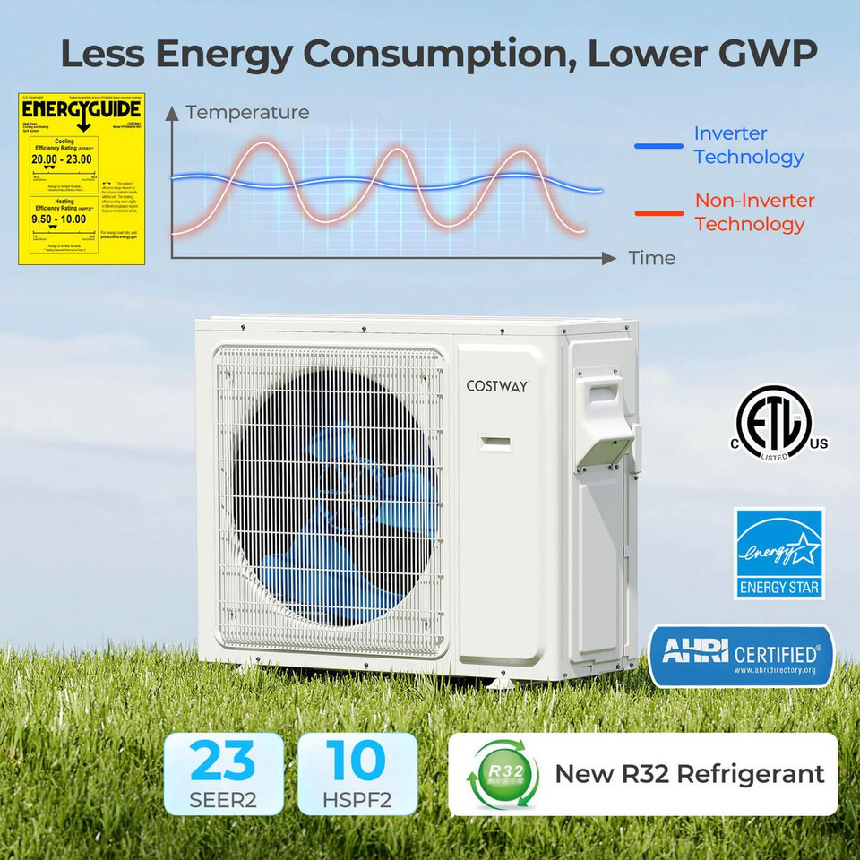 2-Zone Mini Split Air Conditioner product image