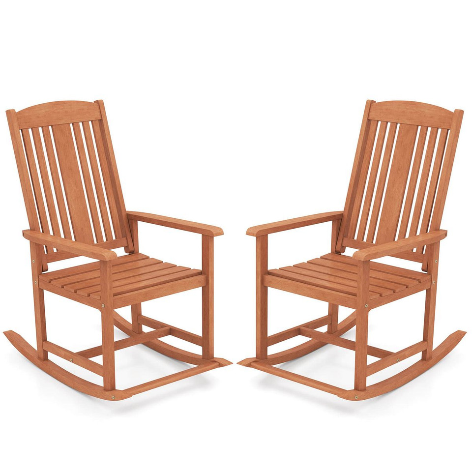 Outdoor Rocking Chair with High Backrest product image