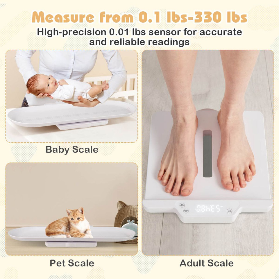 Smart Baby Scale with Detachable Tray product image