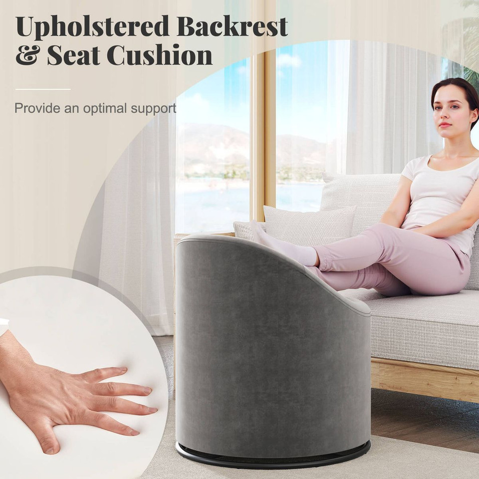 360° Swivel Barrel Chair with Storage (1- or 2-Pack) product image