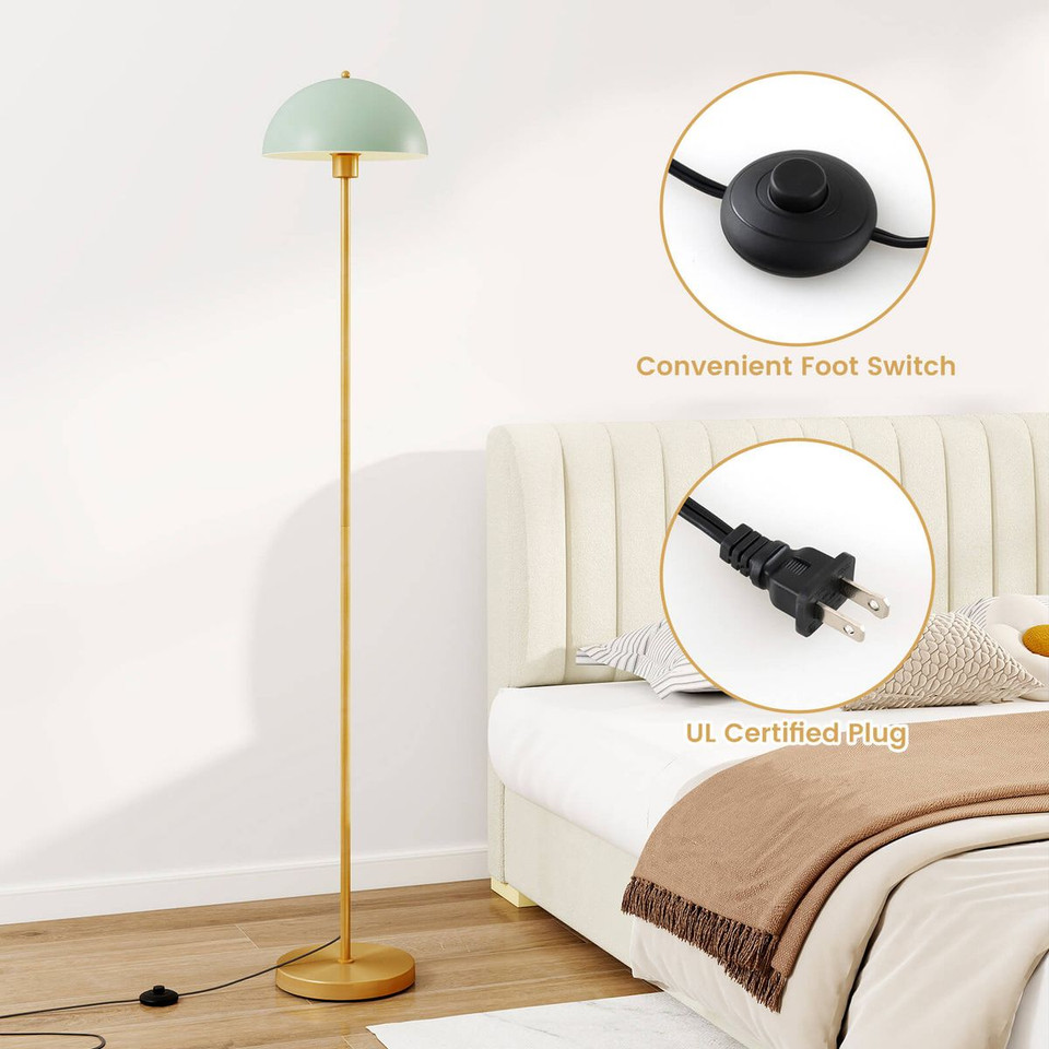 64” Floor Lamp with Shatterproof Lamp Shade product image
