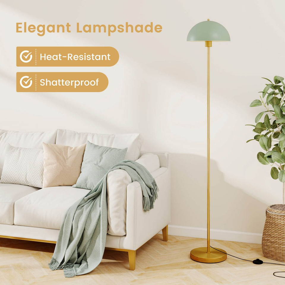64” Floor Lamp with Shatterproof Lamp Shade product image