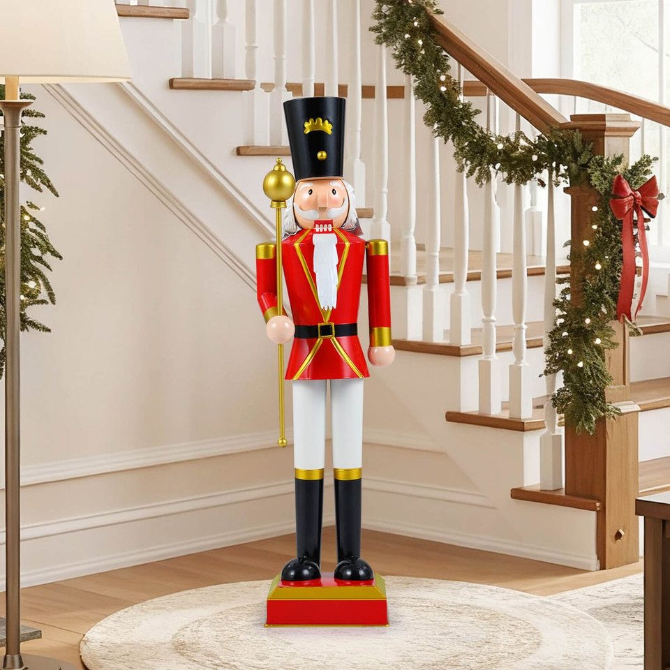 32.5” Christmas Nutcracker with Scepter product image