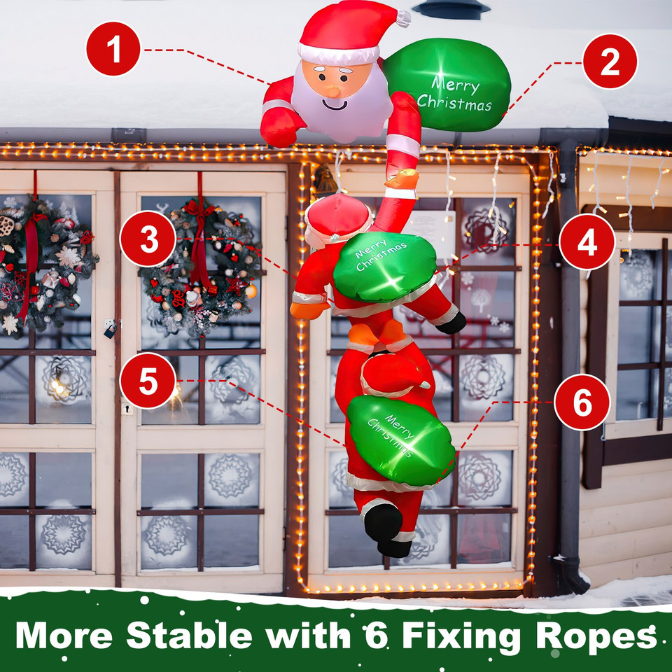 8-foot Inflatable Santa Claus product image
