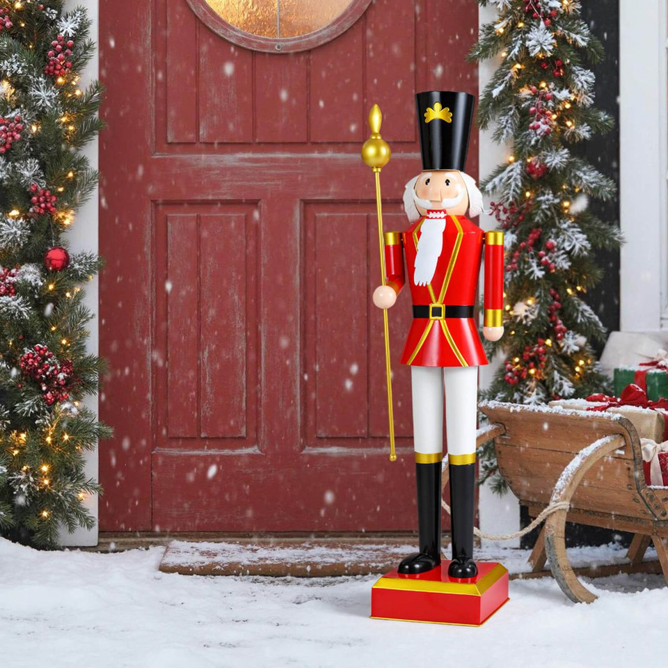 4’ Traditional Christmas Nutcracker  product image