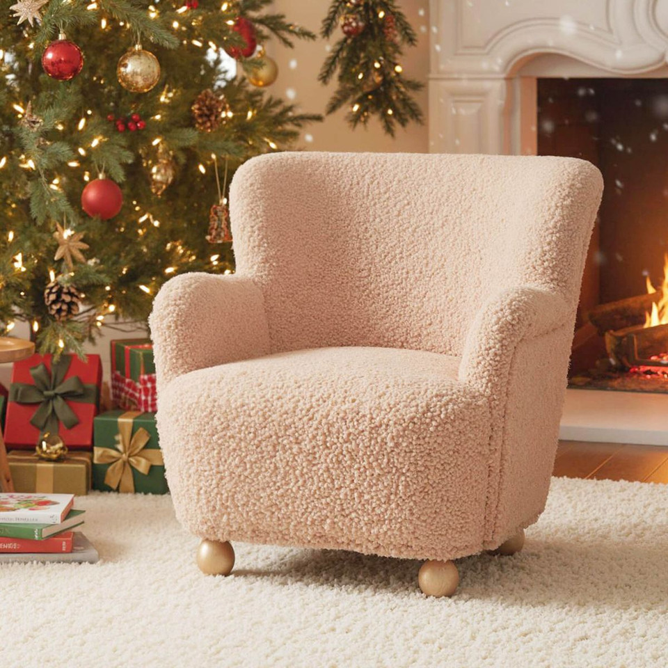 Kids Chair with Sherpa Upholstery  product image
