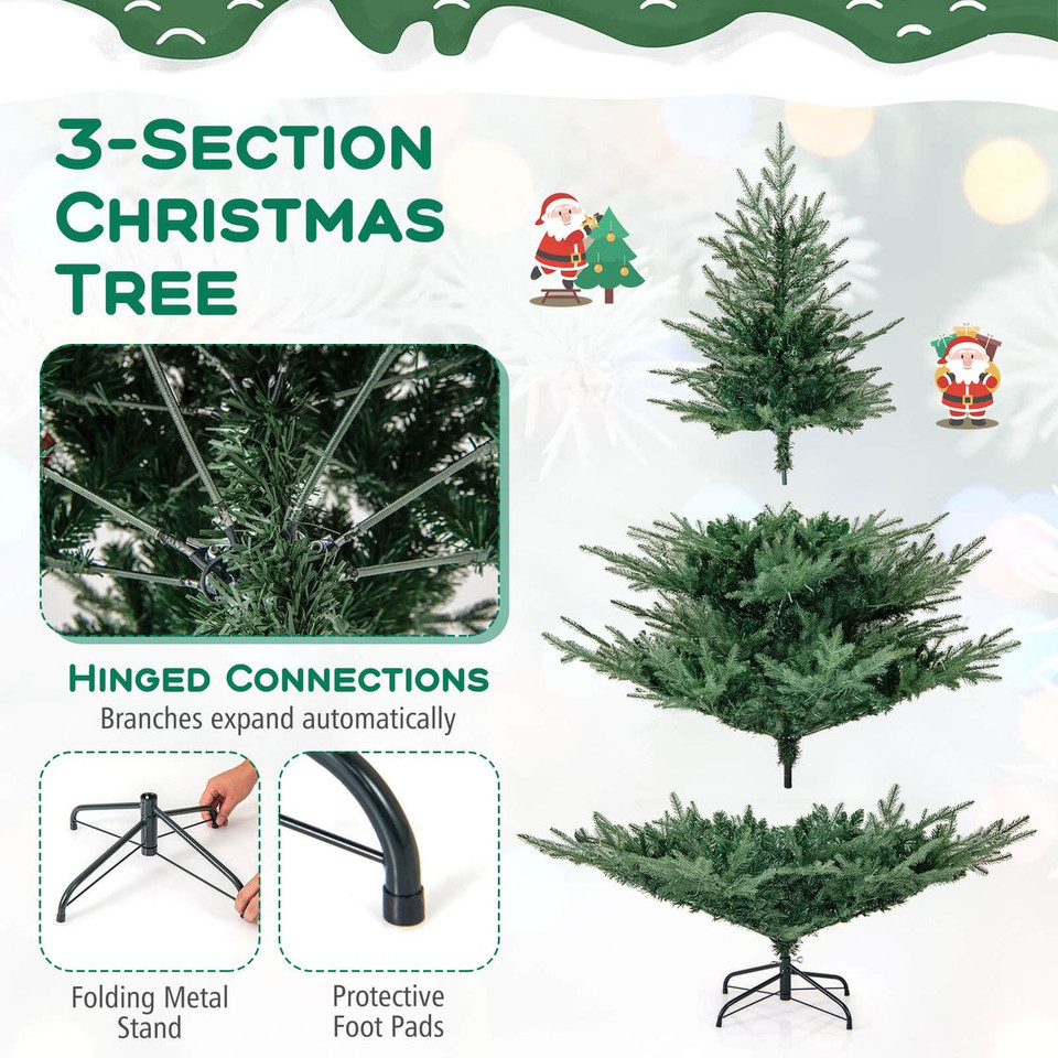 Artificial Christmas Tree  with Warm White  LED Lights product image