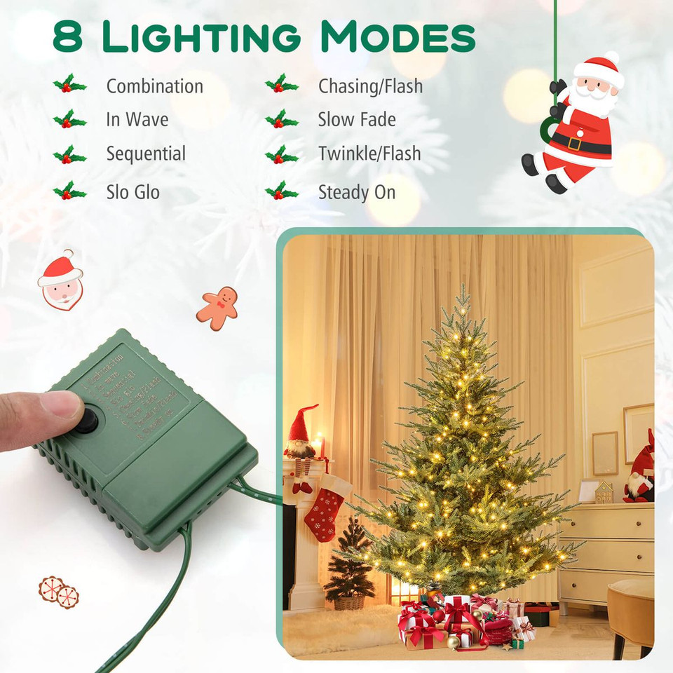 Artificial Christmas Tree  with Warm White  LED Lights product image