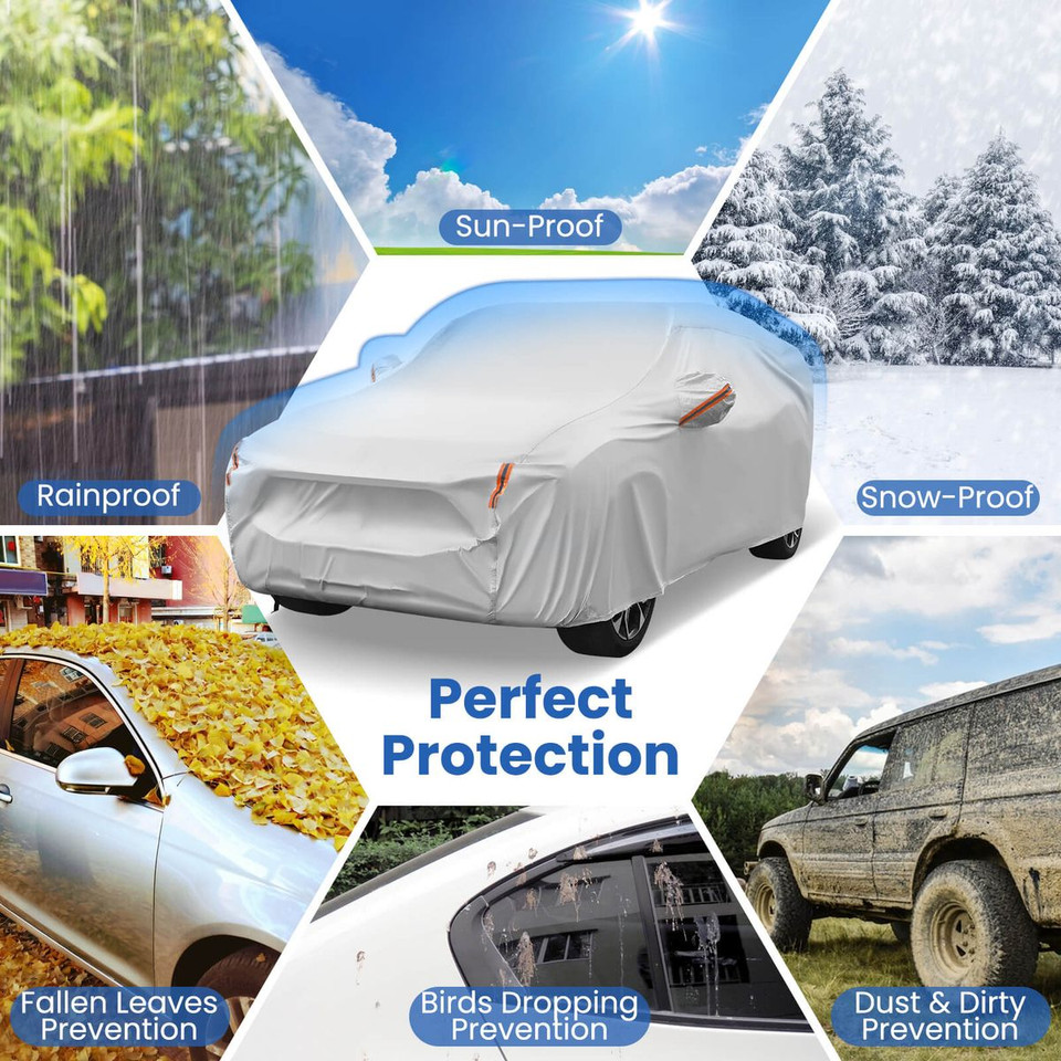 Full Automobile Cover with Cotton Lining product image