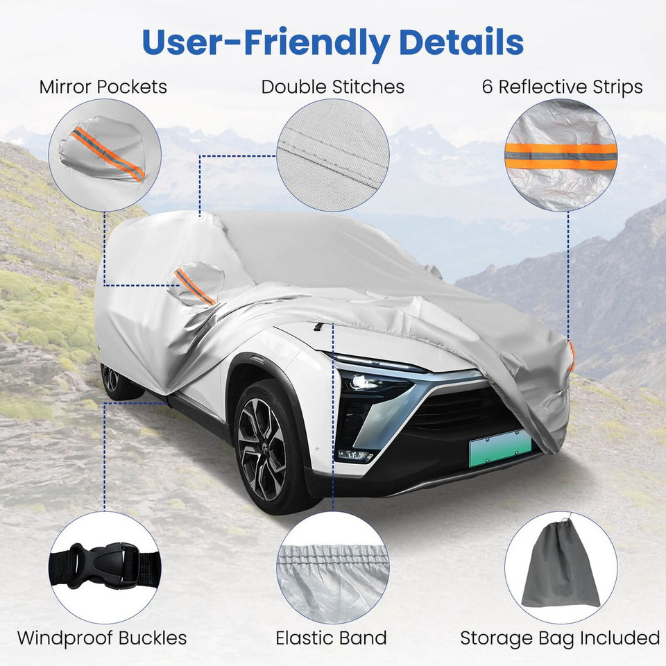 Full Automobile Cover with Cotton Lining product image