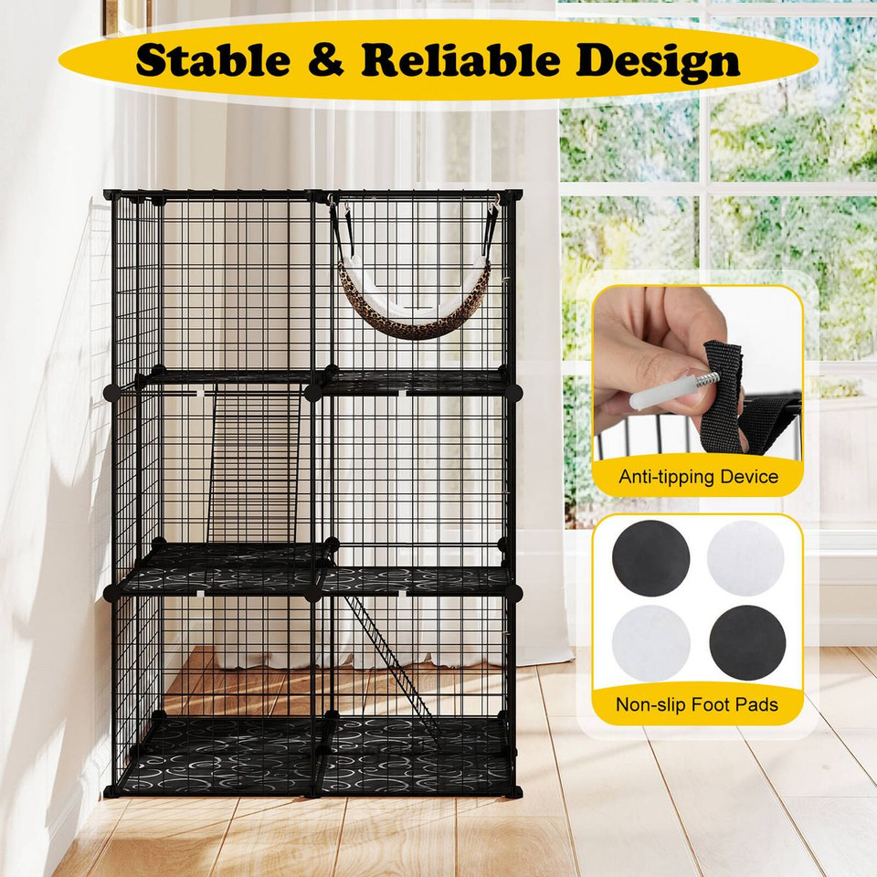 Cube Cat Cage (3 or 4 Tier) product image