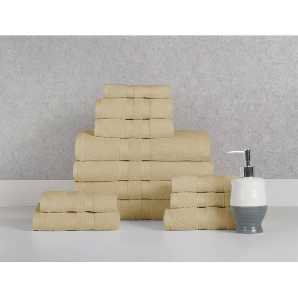 Bibb Home® 12-Piece Egyptian Cotton Towel Set product image