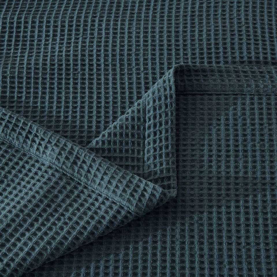 Patina Vie Maison 100% Cotton All-Season Waffle Weave Knit Blanket product image