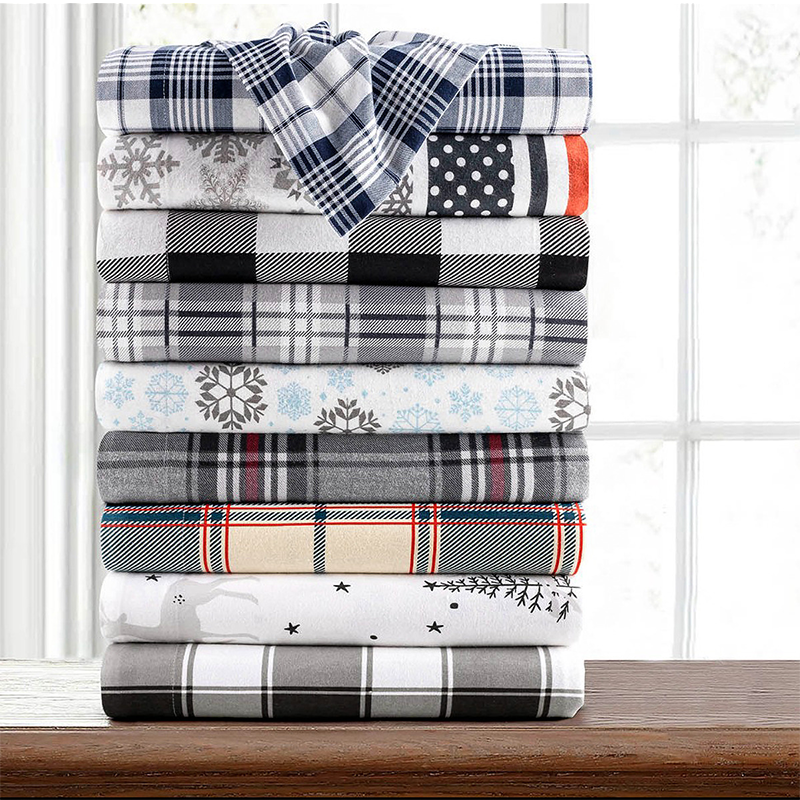 Kathy Ireland 100% Turkish Cotton Flannel Sheet Set product image