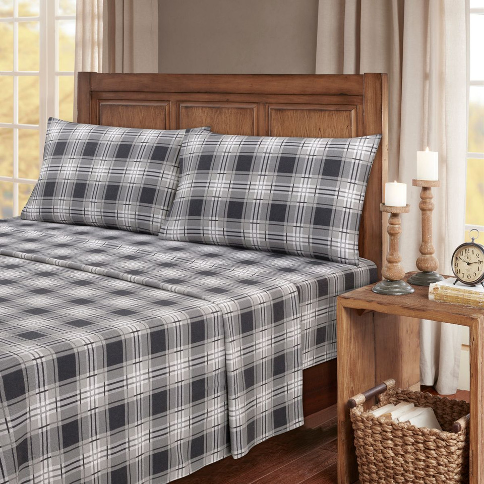 Kathy Ireland 100% Turkish Cotton Flannel Sheet Set product image