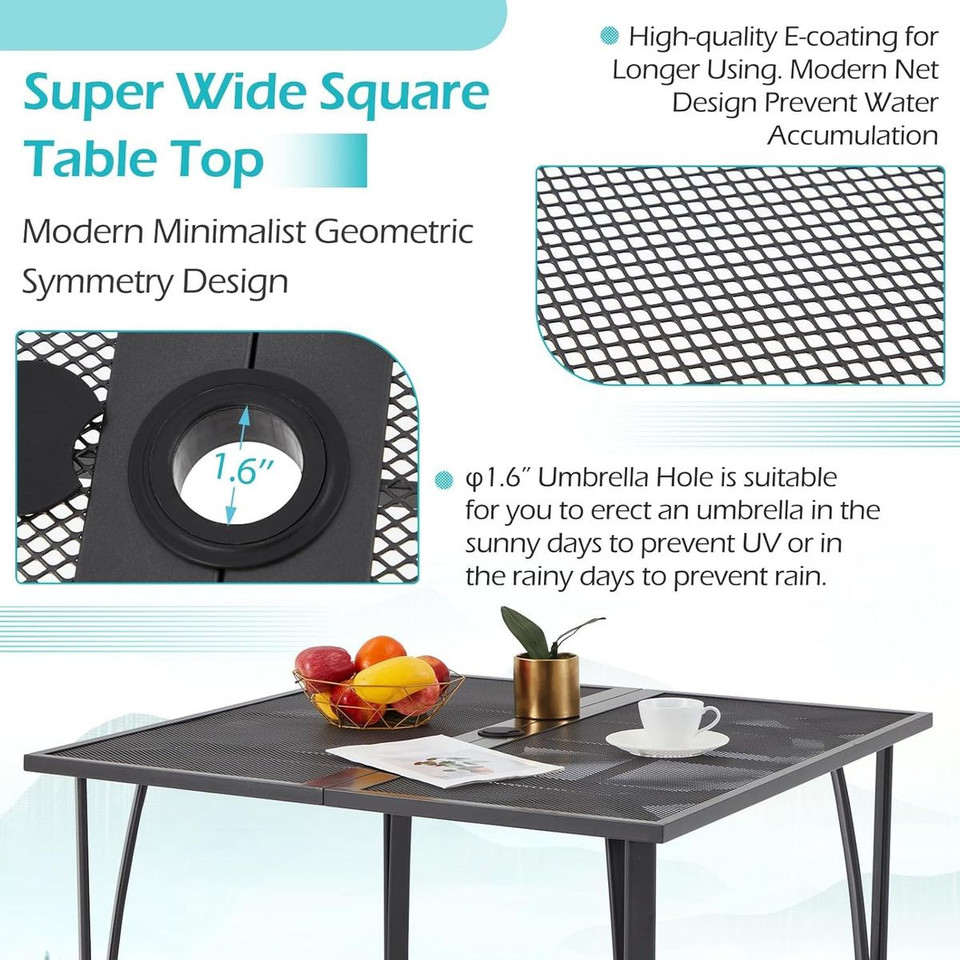 Outdoor Patio Dining Table and Chairs Set for 4  product image
