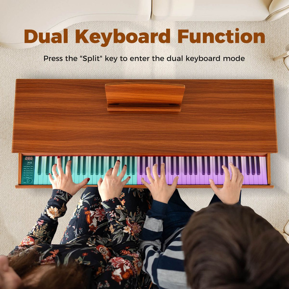 88-Key Graded Hammer Weighted Keyboard with Push-Pull Drawer product image