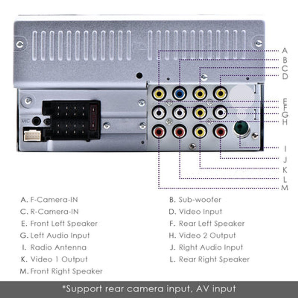 Nakamichi 6.2" WVGA Double-Din In-Dash DVD Player product image