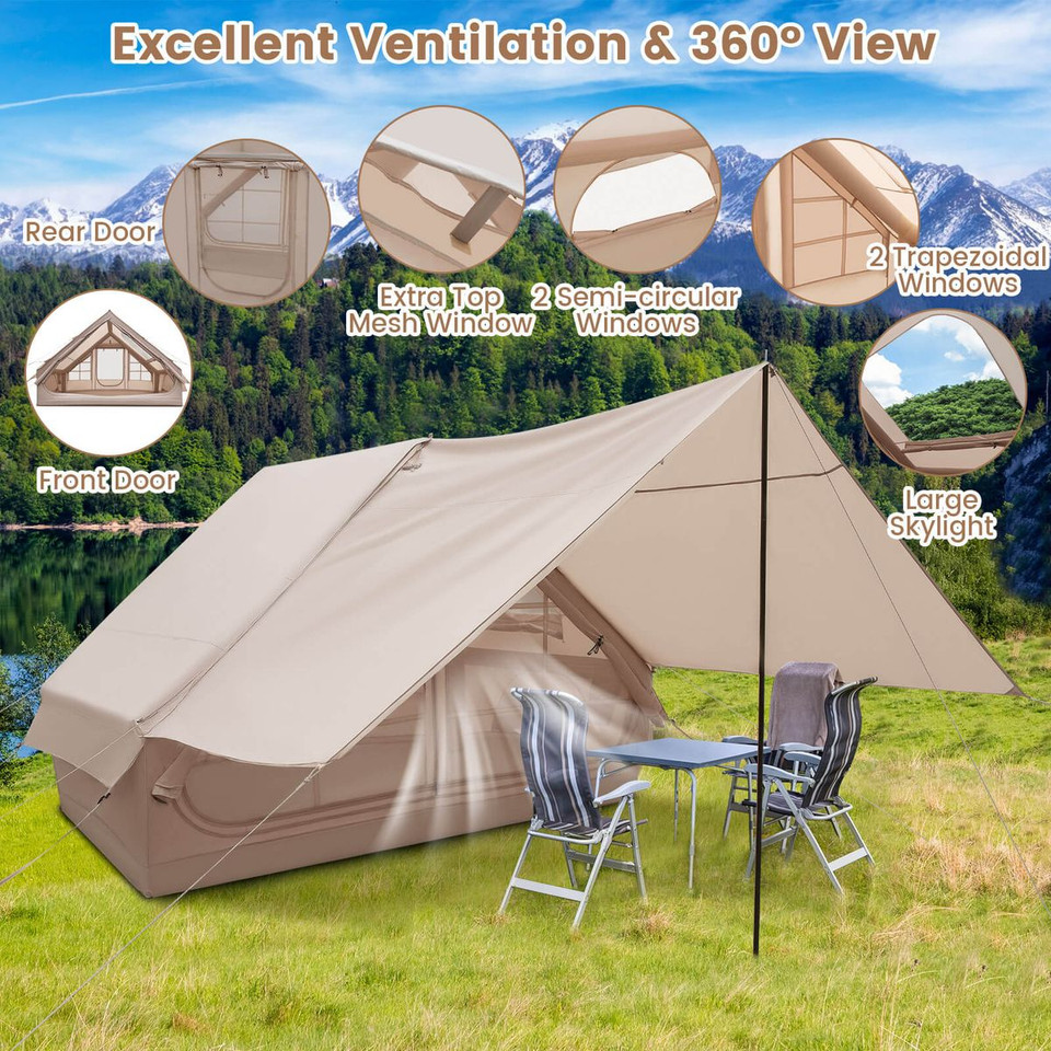 Inflatable Camping Tent with Mesh Screen  product image