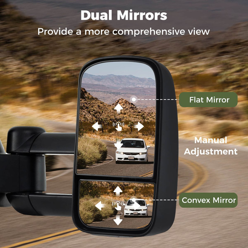 Power Heated Telescoping Side Mirrors (for Chevrolet and GMC) product image