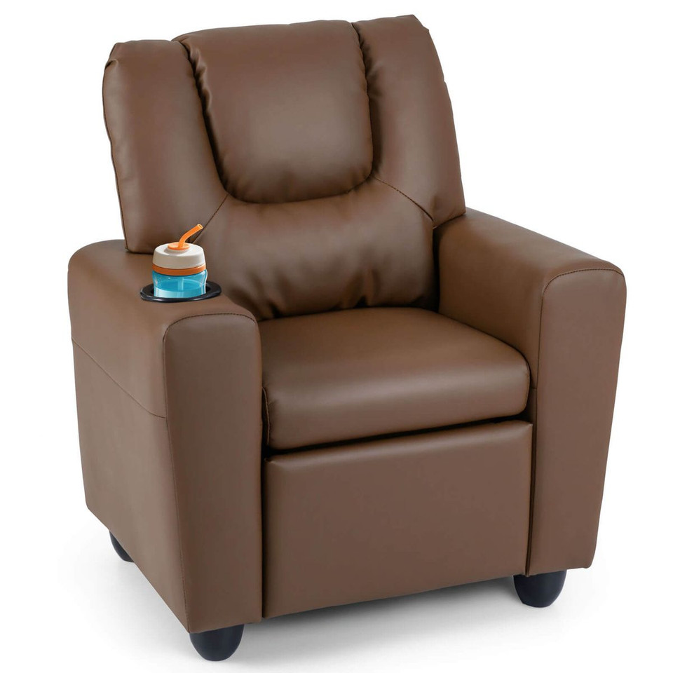 Kids Recliner with Adjustable Backrest and Footrest  product image