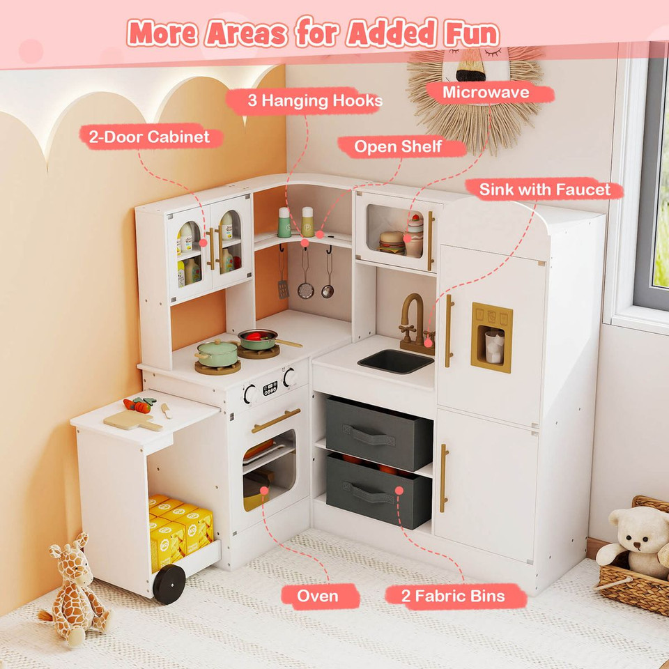 Kids Corner Kitchen Set with Lights and Sounds product image