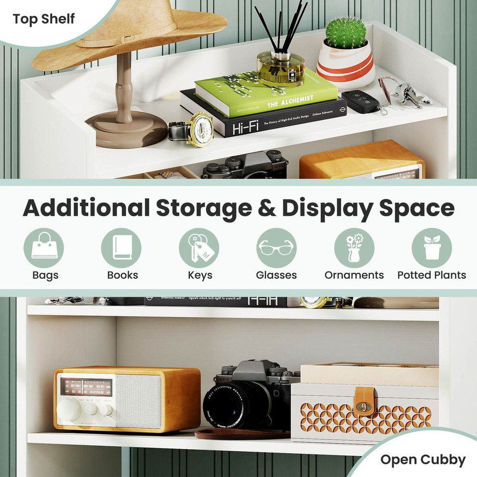 Shoe Storage Cabinet  with 2 Flip Drawers  product image