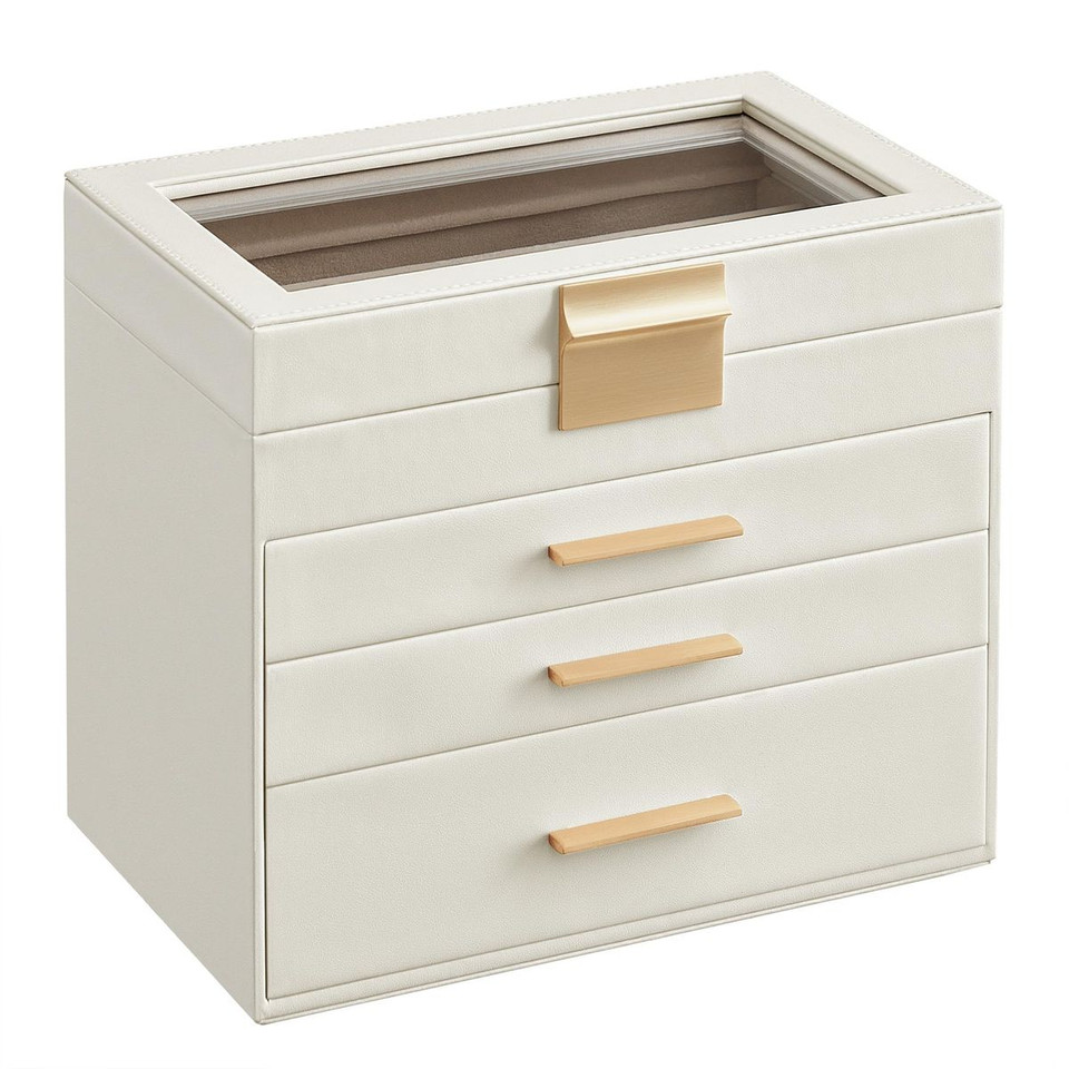 Songmics Jewelry Box with Glass Lid product image