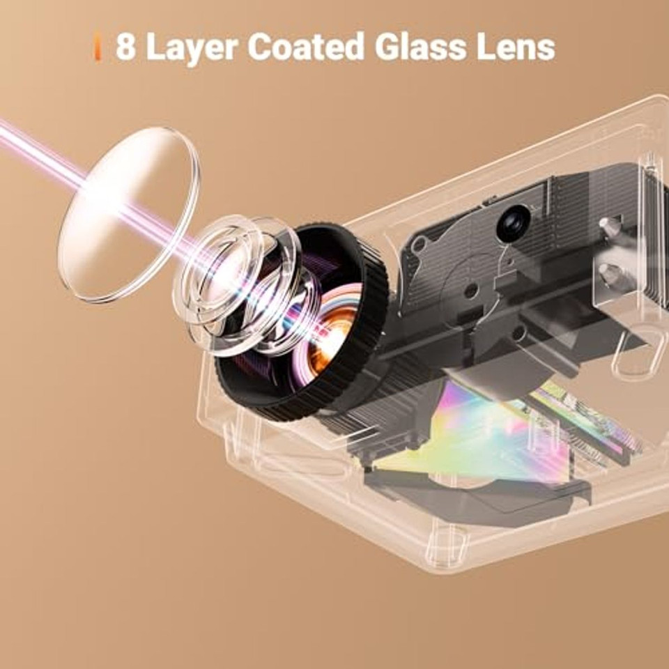 Artsea Portable Bluetooth Mini Projector product image
