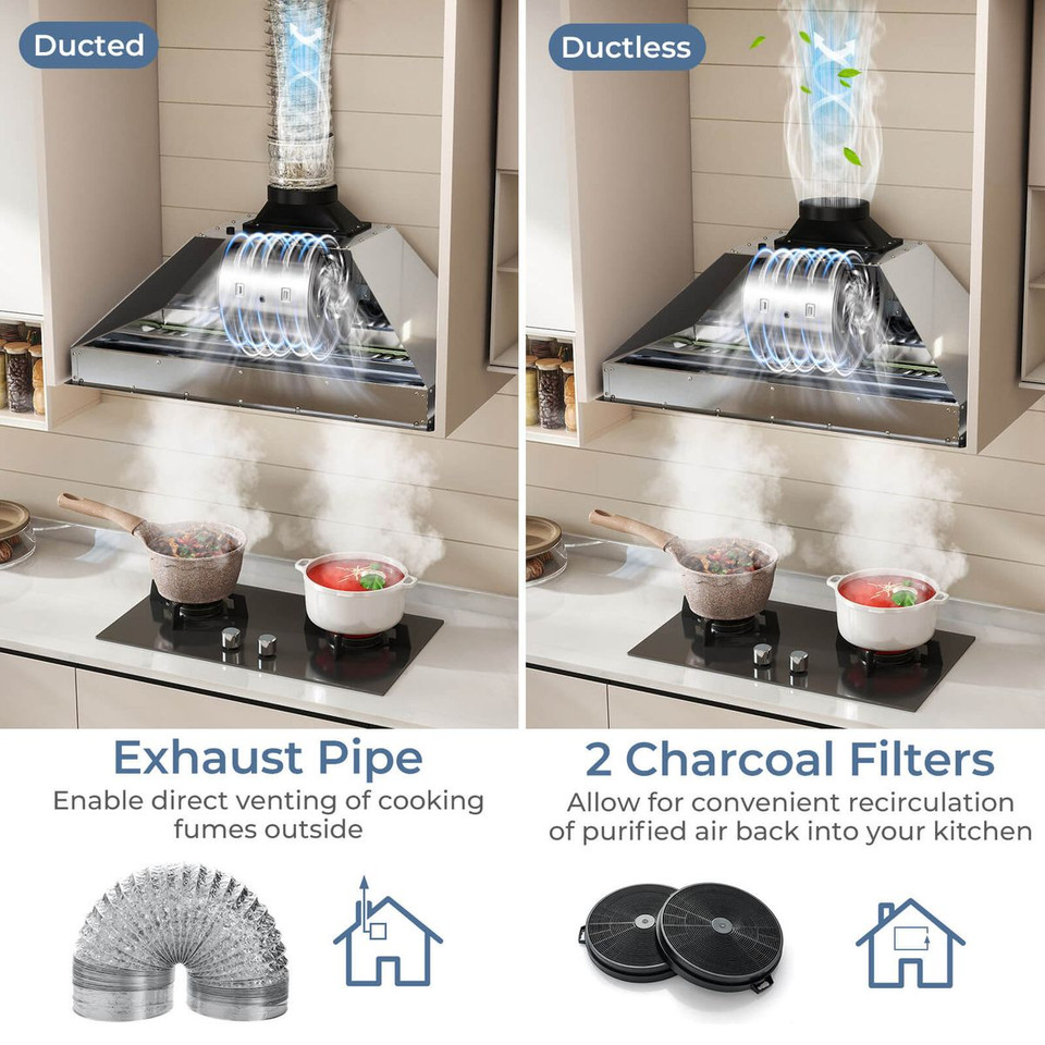 36" Under-Cabinet Range Hood with 4 Fan Speeds product image