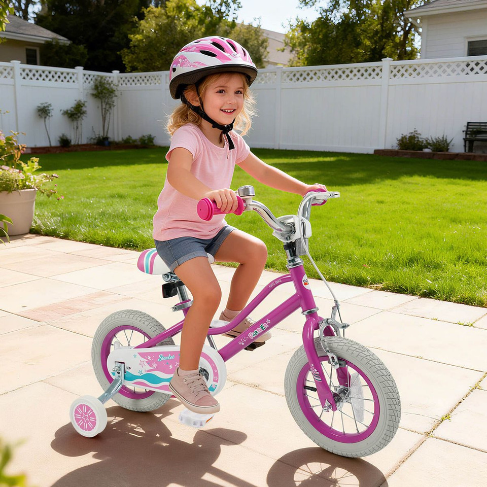 Kids Bicycle with Dual Brake System and Adjustable Handle product image