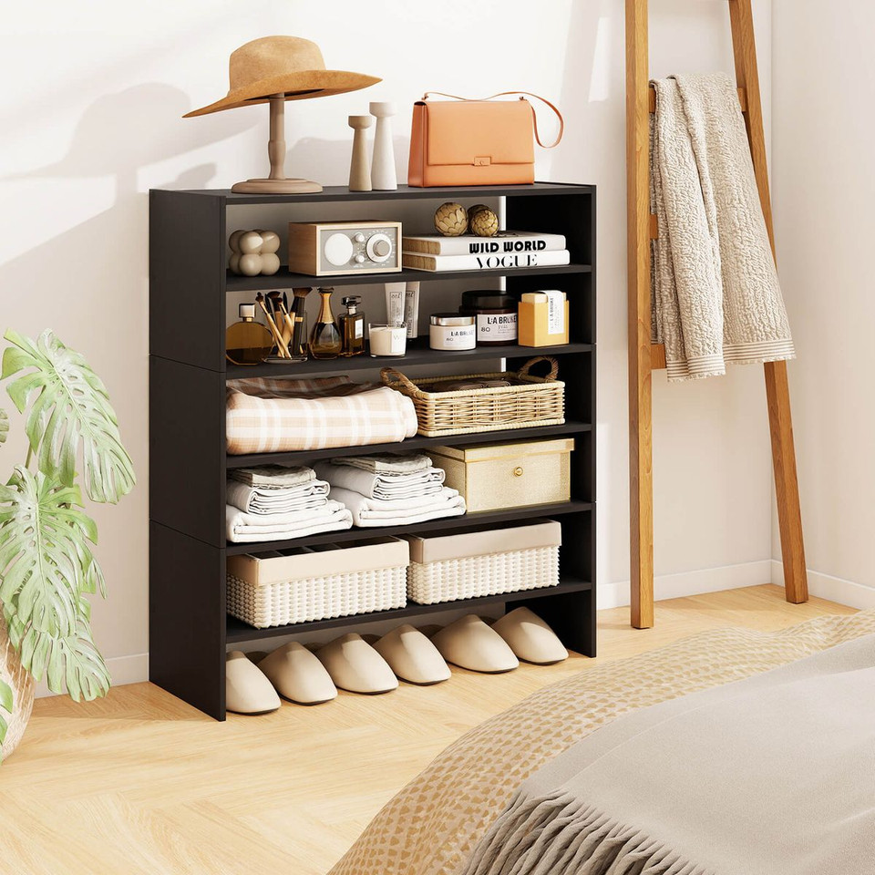 2 Tier Stackable Shoe Rack (1 or 2-Pack) product image