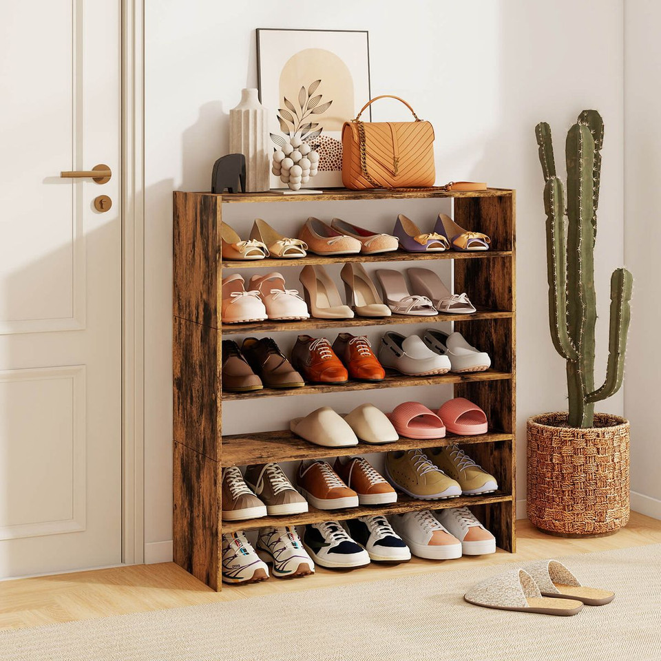 2 Tier Stackable Shoe Rack (1 or 2-Pack) product image