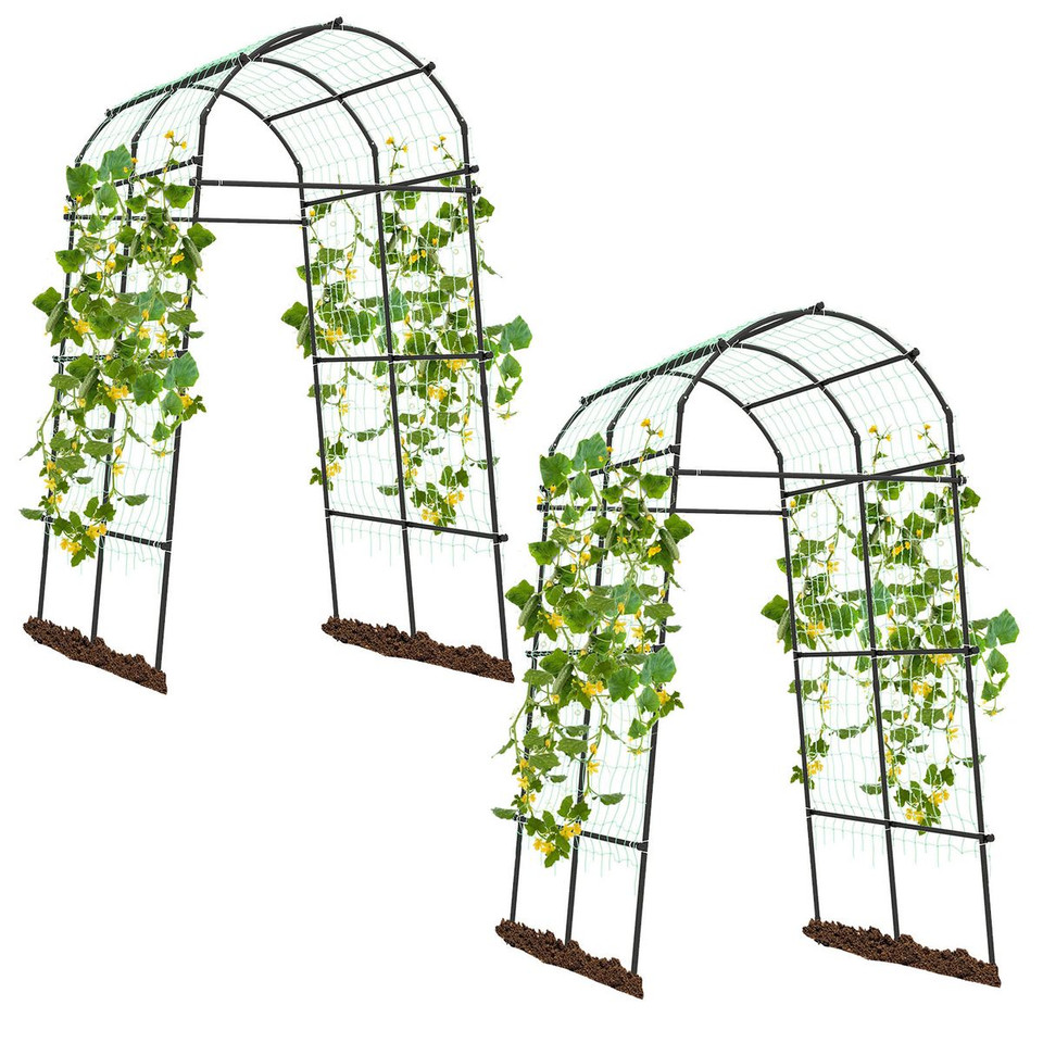 7.5FT Outdoor Garden Arch Trellis  (1- or 2-Pack) product image