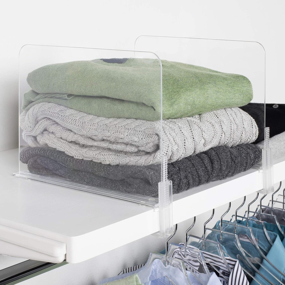 Acrylic Closet Shelf Dividers product image