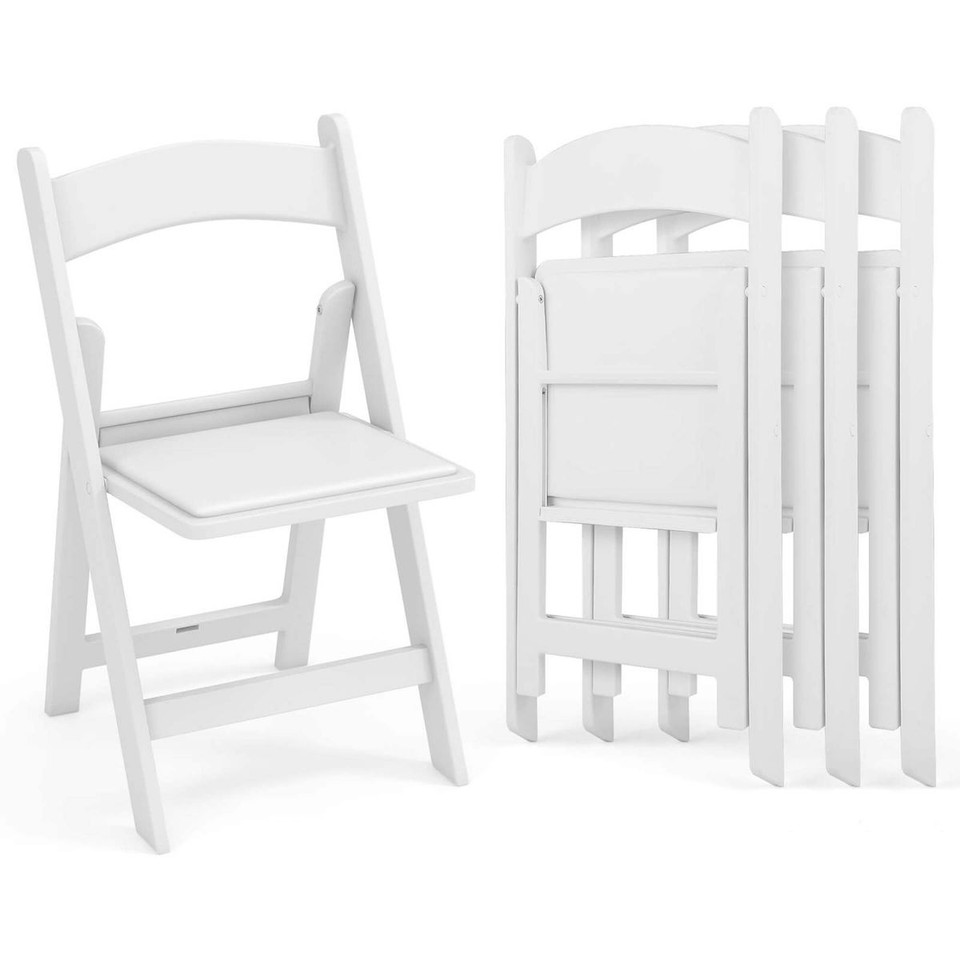 Resin Folding Chairs with Padded Seat product image