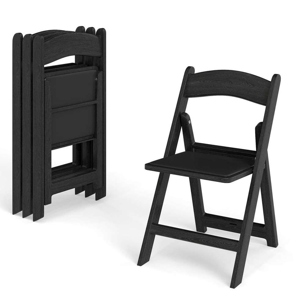 Resin Folding Chairs with Padded Seat product image