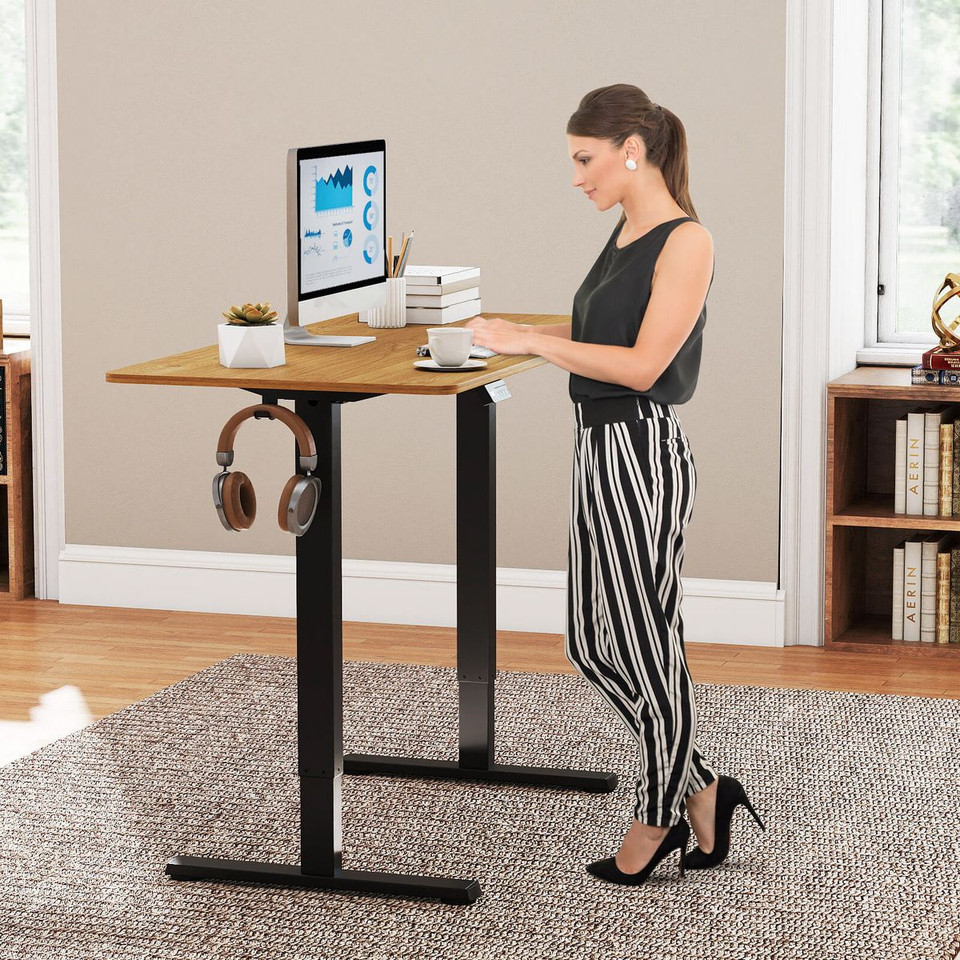  Electric Standing Desk Frame with LED Display and Child Lock Function product image