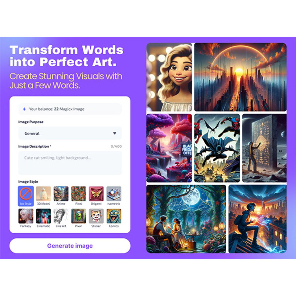 AI Magicx: Lifetime Subscription product image