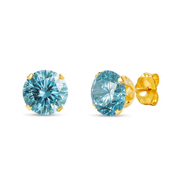 1 Carat Lab Created Moissanite Stud Earrings product image