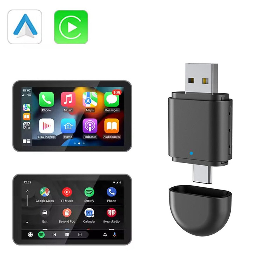 2-in-1 Wireless CarPlay & Android Auto Adapter product image